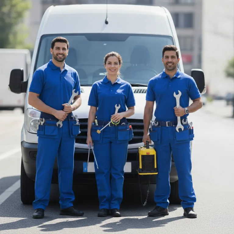 Industriewäscherei Team in Friedrichsfelde